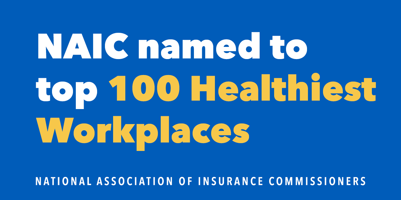 NAIC One of 100 Healthy Places to Work