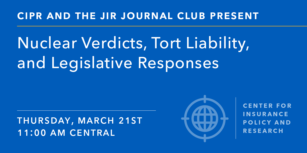 CIPR Journal Club March 21, 2024