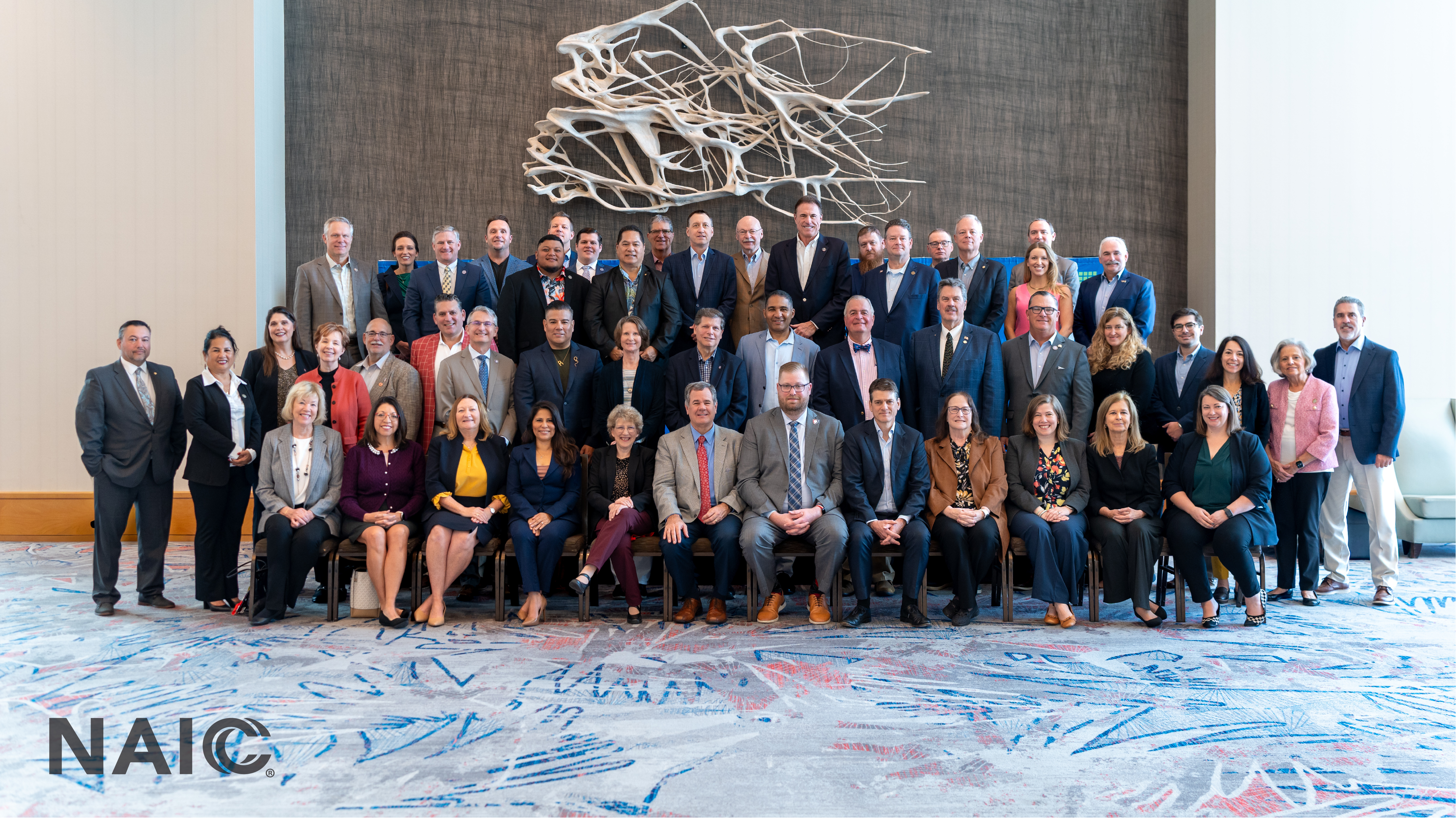 NAIC Officers and Members with state government officials at the 17th Annual State Government Orientation and Dialogue