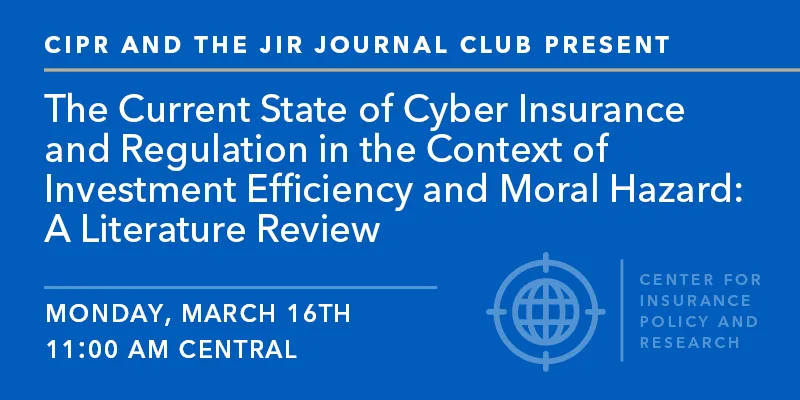 CIPR Journal Club March 16, 2026