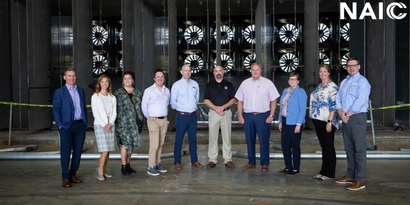 Group picture of staff members from the NAIC and the Insurance Institute for Business & Home Safety (IBHS) 