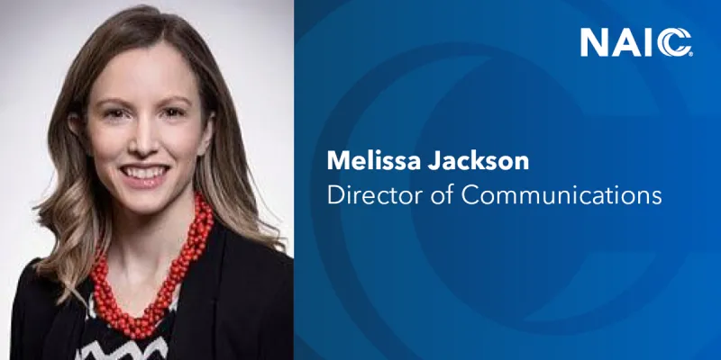Picture of new NAIC Communications Director Melissa Jackson