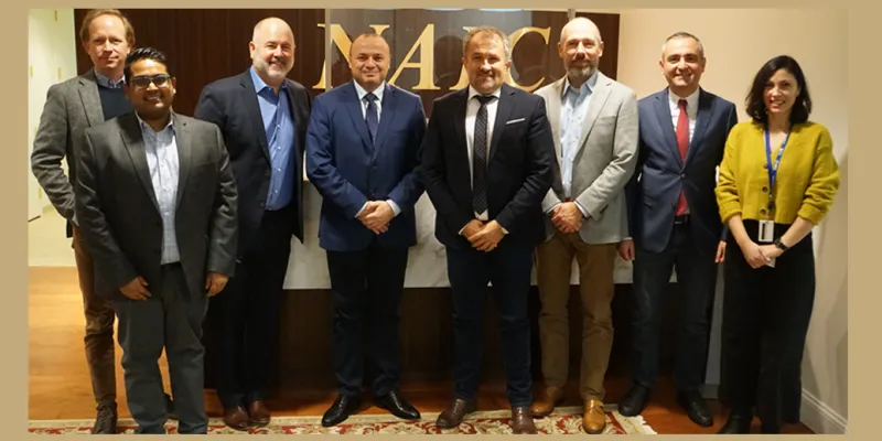 NAIC Staff with North Macedonian Insurance Supervision Agency (ISA) representatives