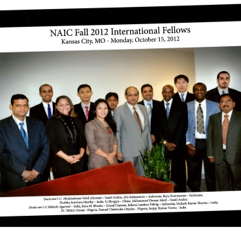 International Fellows Fall 2012