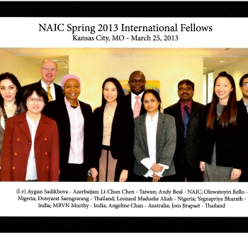 International Fellows Spring 2013