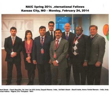 International Fellows Spring 2014