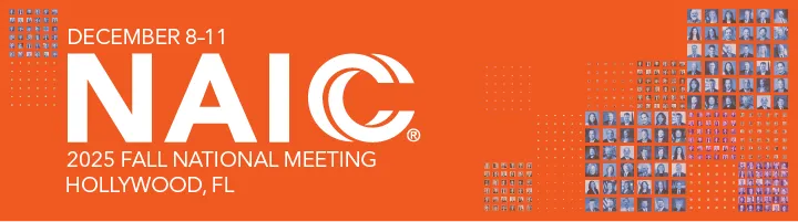 NAIC 2025 Fall National Meeting Header