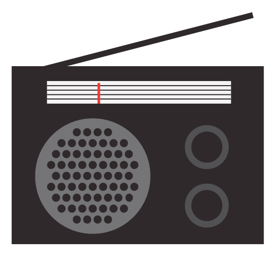 battery powered radio